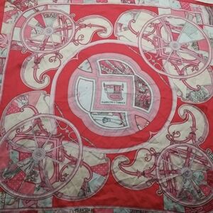 NWT Designer Like Washington Carriage Cashmere Scarf